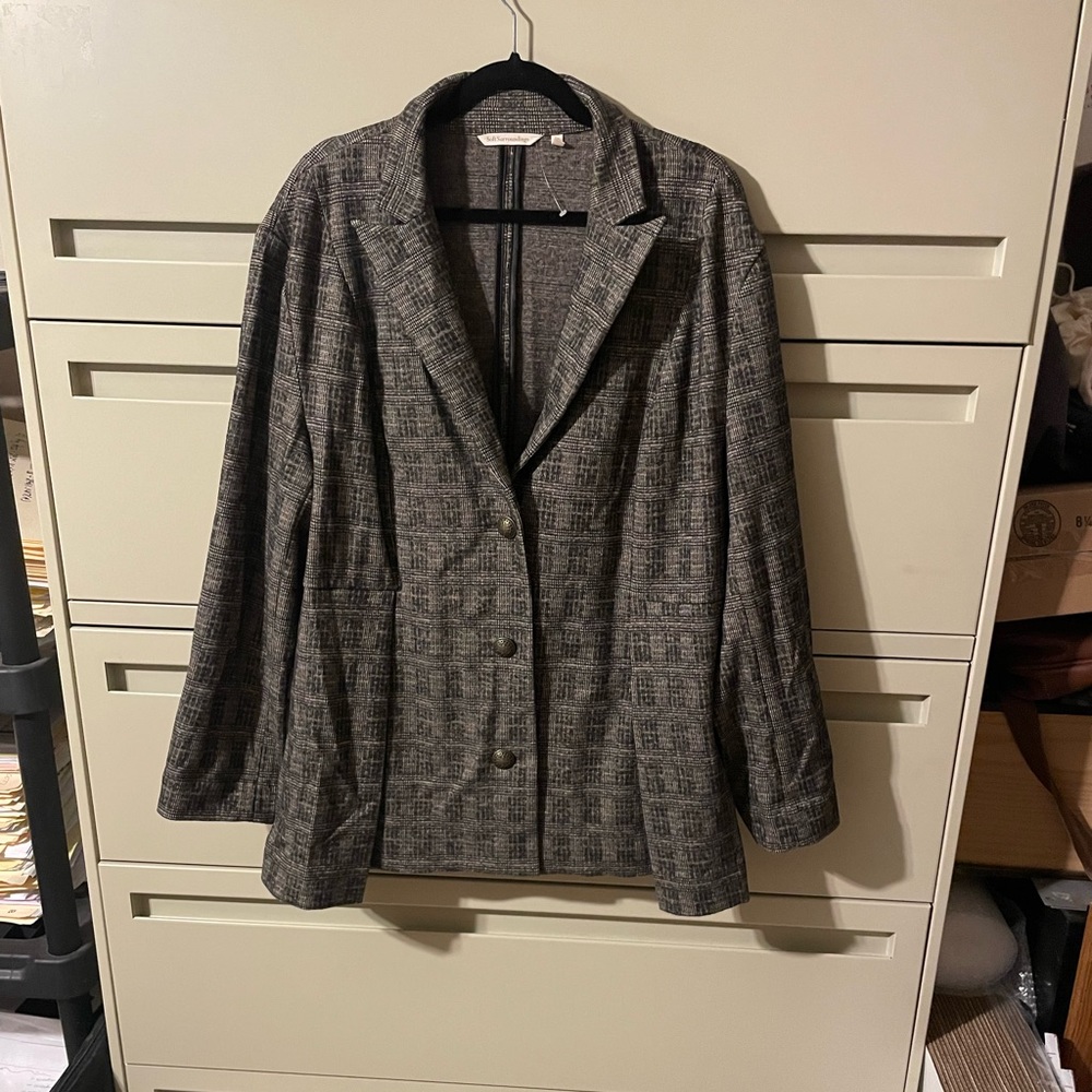 NWT Soft Surroundings Blazer Size 2X